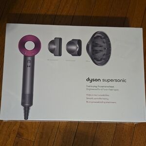Dyson Supersonic Hair Dryer - Fuchsia and Silver